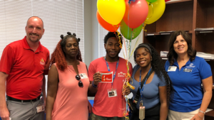 Jamar W Receives Scholarship from Coke FL