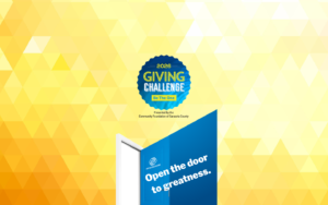 Giving Challenge header