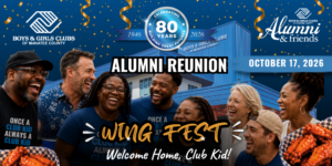 Alumni Reunion Wing Fest graphic